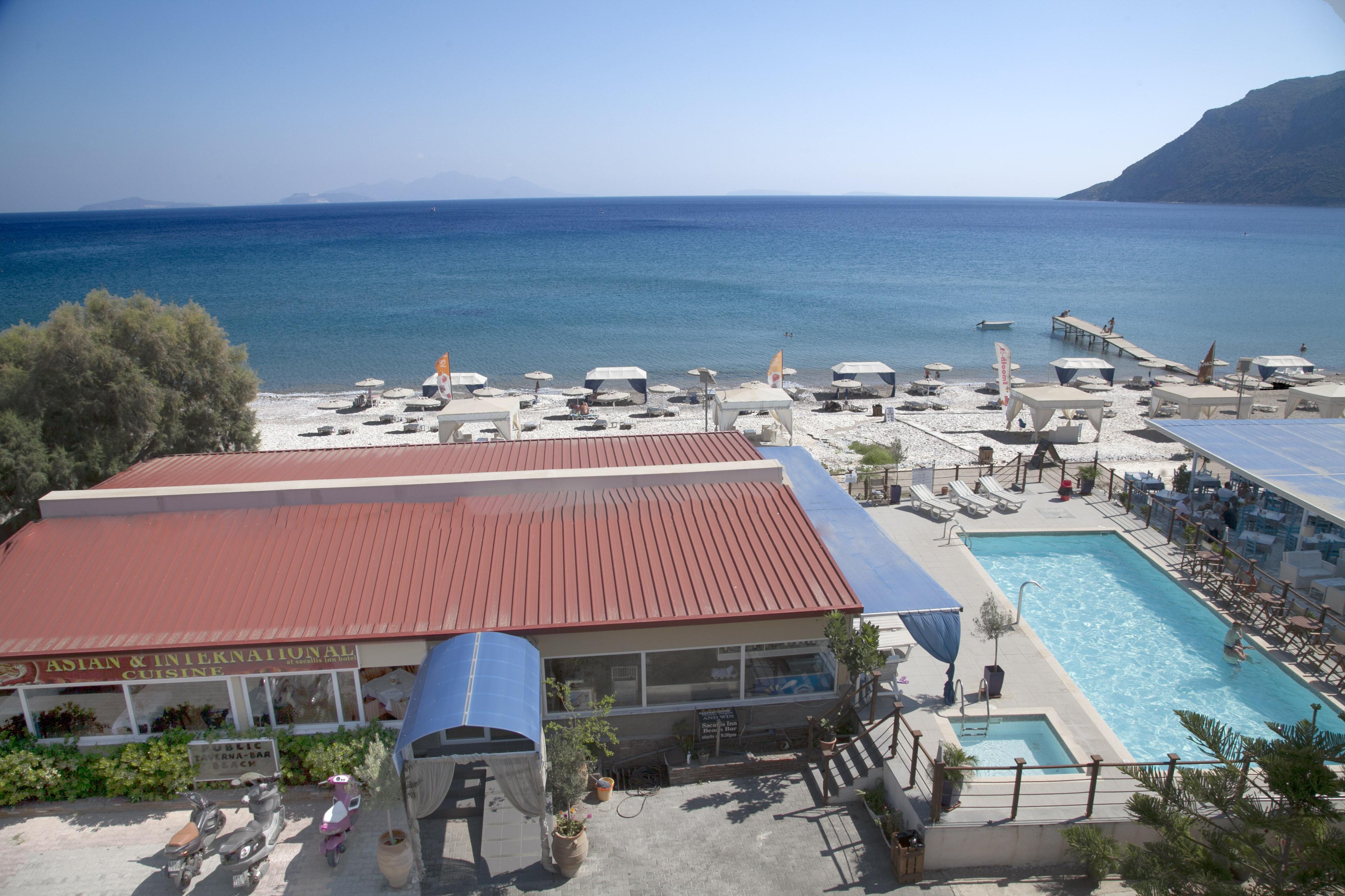 Sacallis Inn Beach Hotel Kefalos  Exterior photo